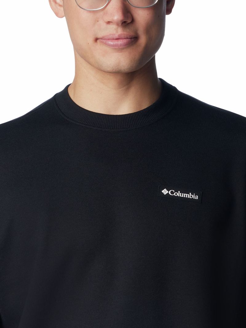 Poleron-Hombre-Marble-Canyon-Crew-Negro-Columbia