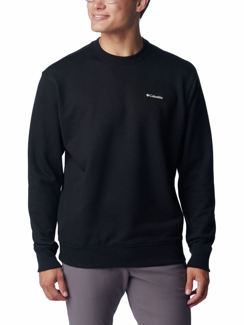 Poleron-Hombre-Marble-Canyon-Crew-Negro-Columbia