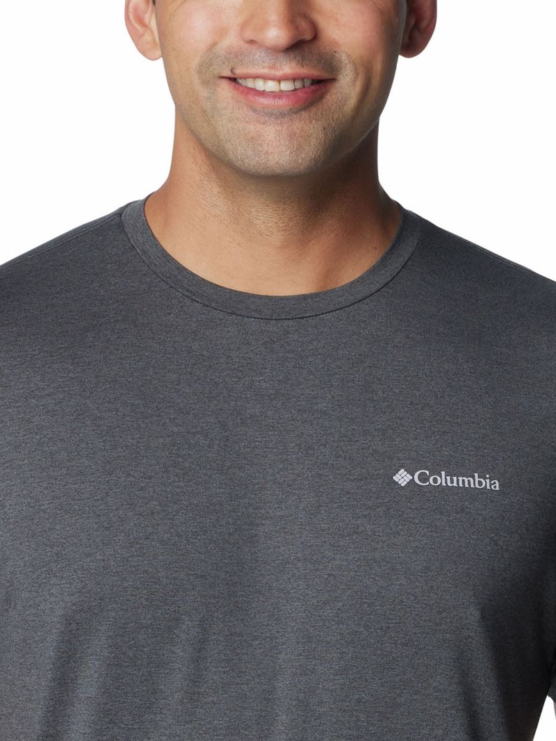 Polera-Manga-Corta-Hombre-Tech-Trail-Crew-Neck-Gris-Columbia
