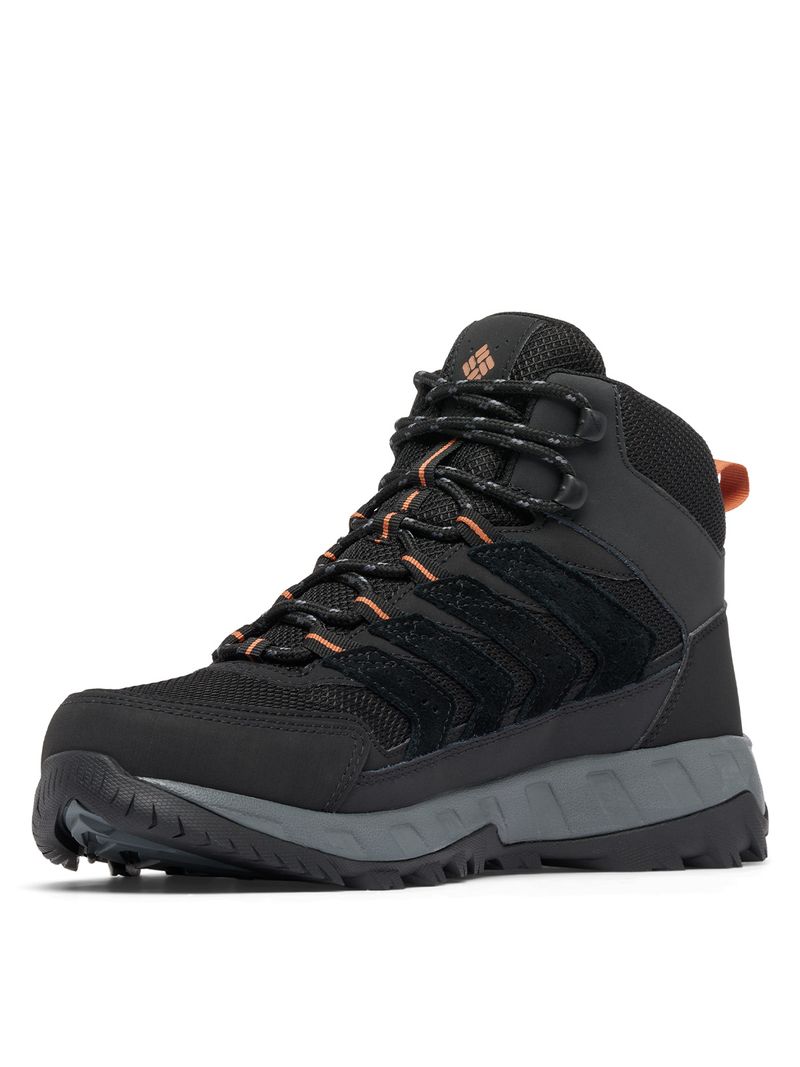 Botín Hombre Strata Trail Mid Waterproof Negro Columbia