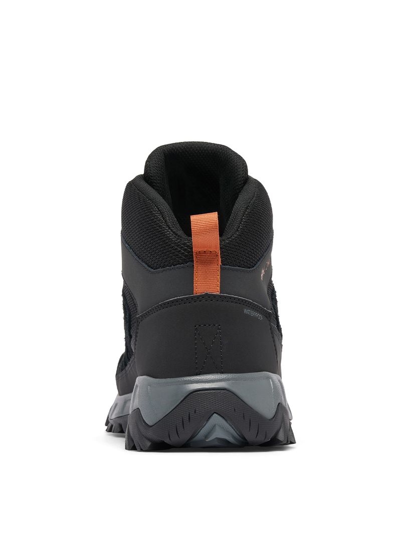 Botín Hombre Strata Trail Mid Waterproof Negro Columbia