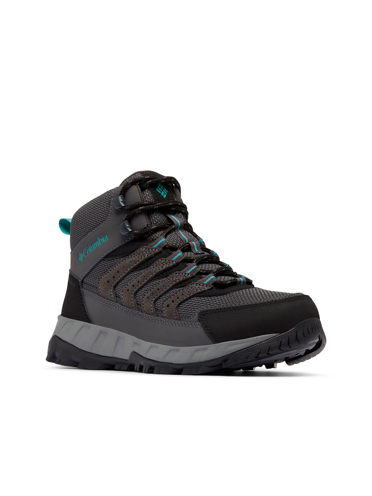 Botín Mujer Strata Trail Mid Waterproof Gris Columbia