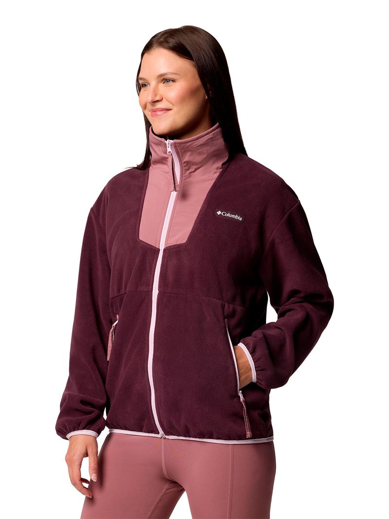 Polar-Mujer-Sequoia-Grove-Full-Zip-Morado-Columbia