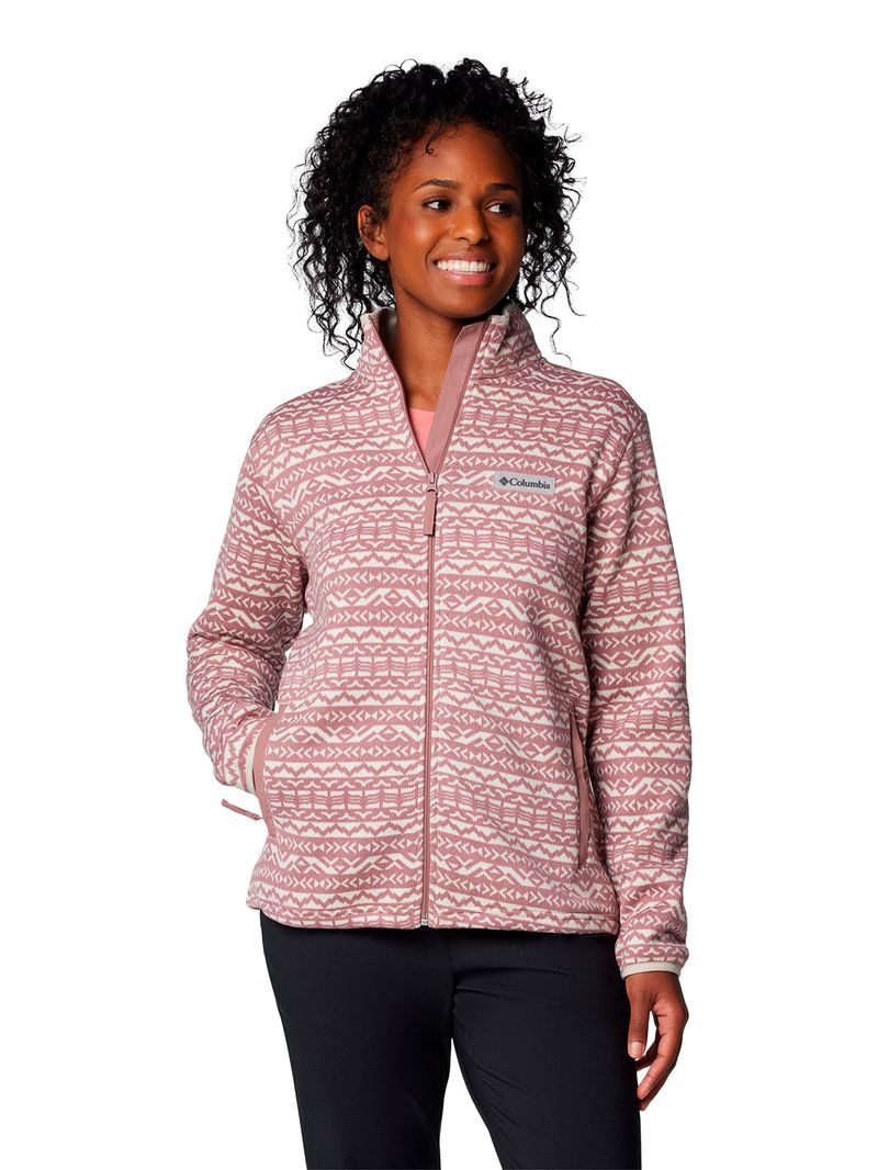 Polar-Mujer-Sweater-Weather-Full-Zip-Morado-Columbia