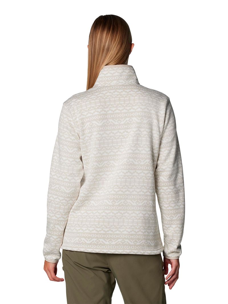 Polar-Mujer-Sweater-Weather-Full-Zip-Blanco-Columbia