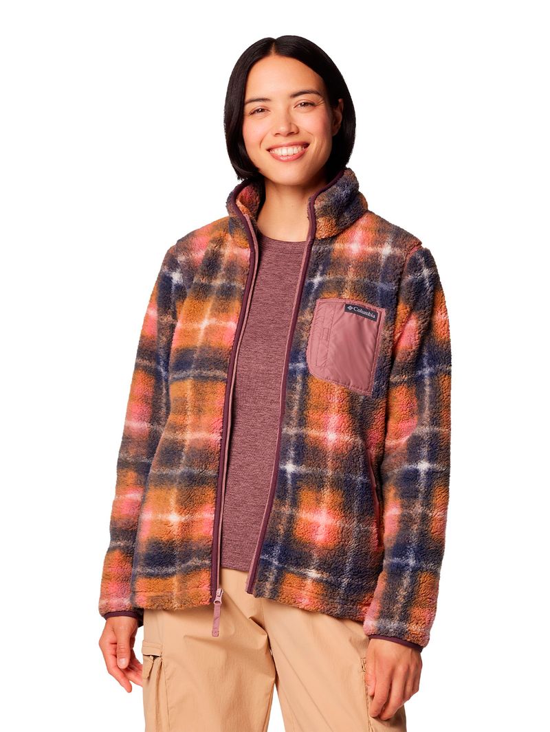 Polar-Mujer-West-Bend-Full-Zip-Rosado-Columbia