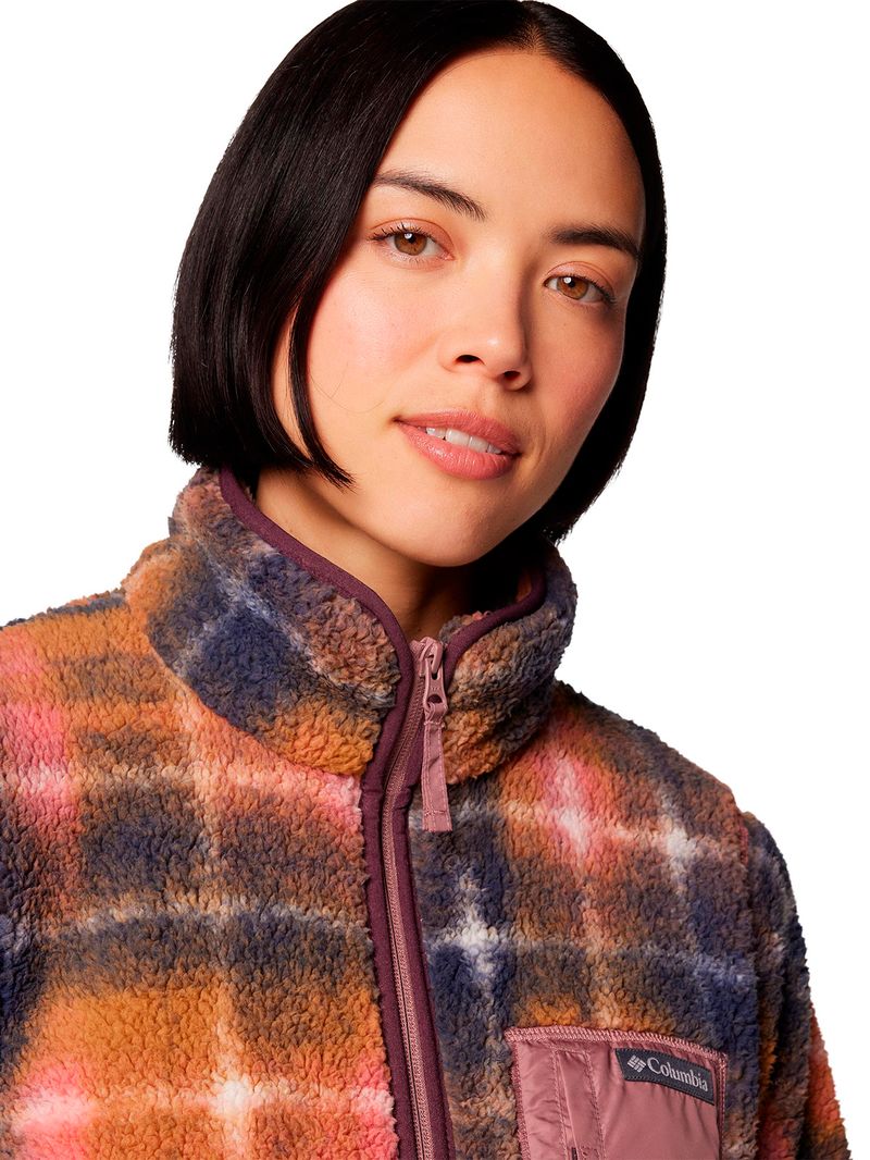 Polar-Mujer-West-Bend-Full-Zip-Rosado-Columbia
