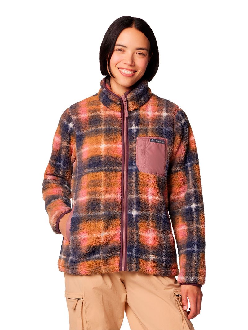 Polar-Mujer-West-Bend-Full-Zip-Rosado-Columbia