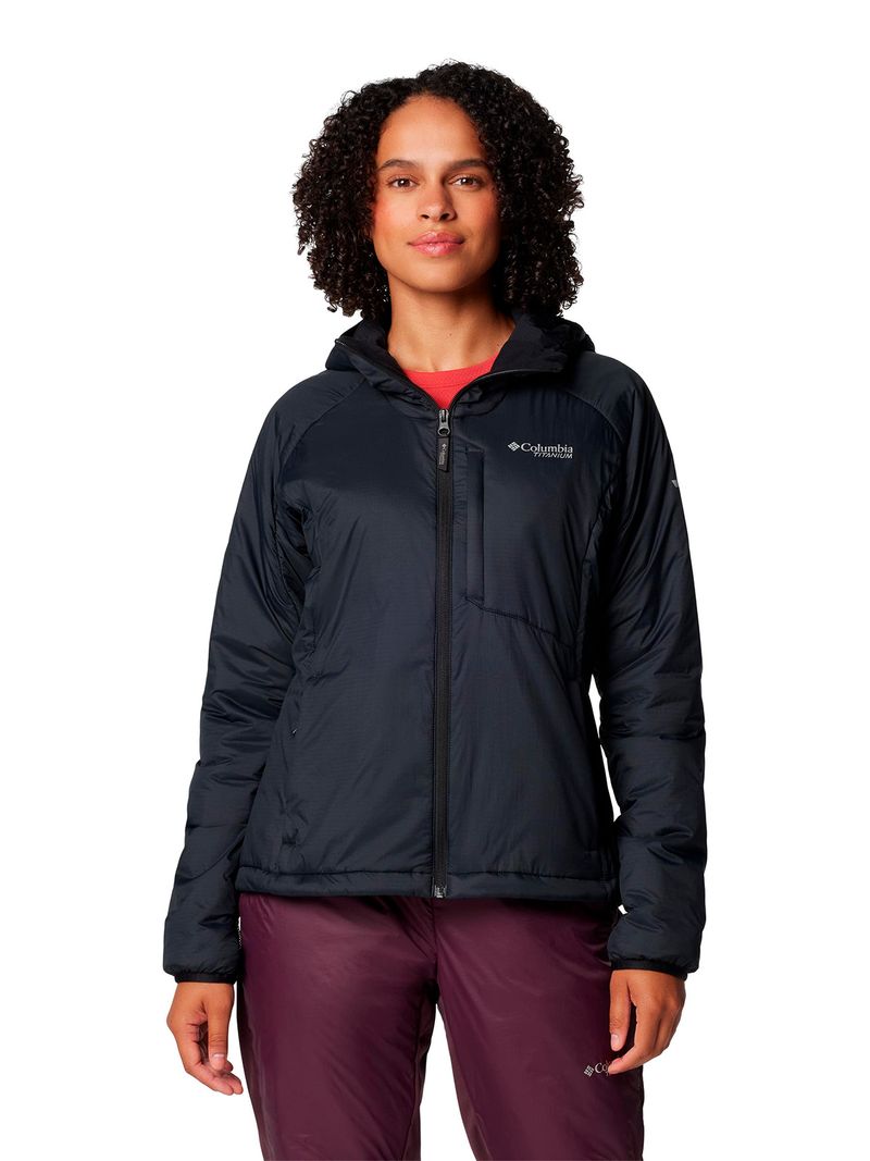 Parka Mujer Silver Leaf Negro Columbia