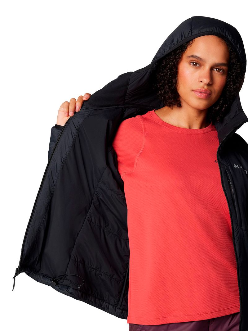 Parka-Mujer-Silver-Leaf-Negro-Columbia