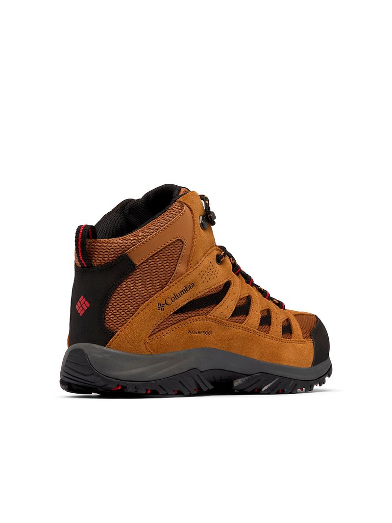 Botín Hombre Crestwood Mid Waterproof Café Columbia