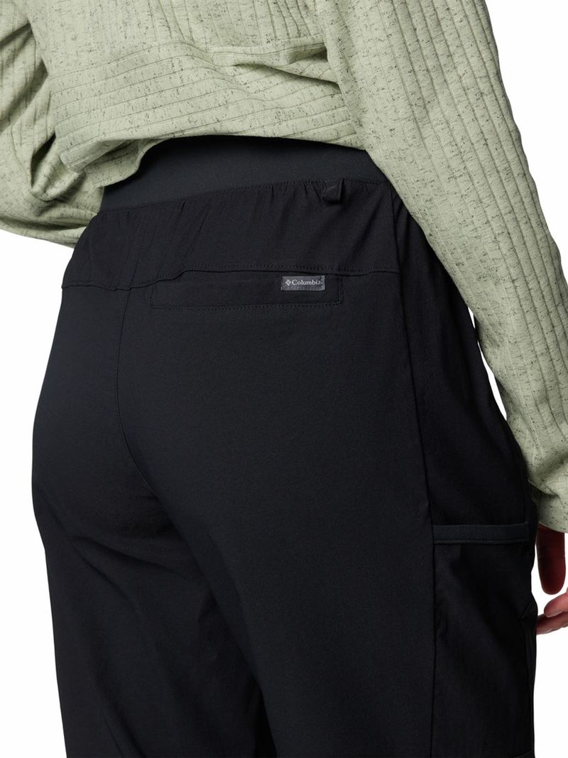 Pantalón Mujer Leslie Pull Negro Columbia