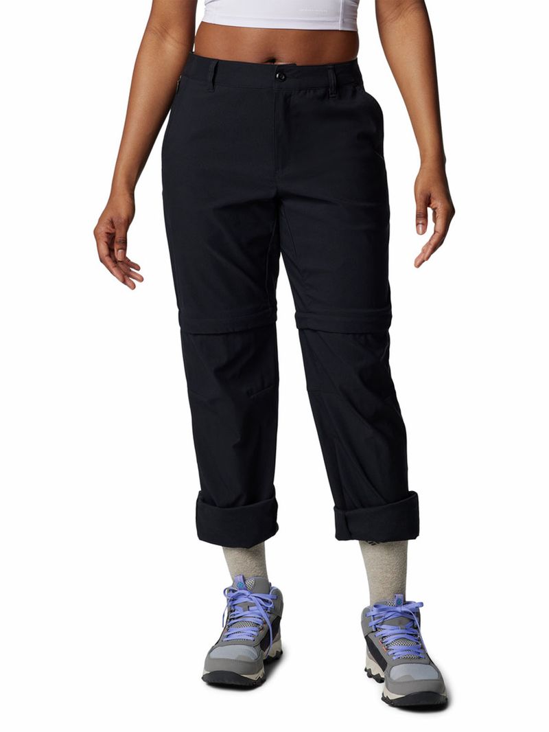 Pantalon-Mujer-Leslie-Convertible-Negro-Columbia