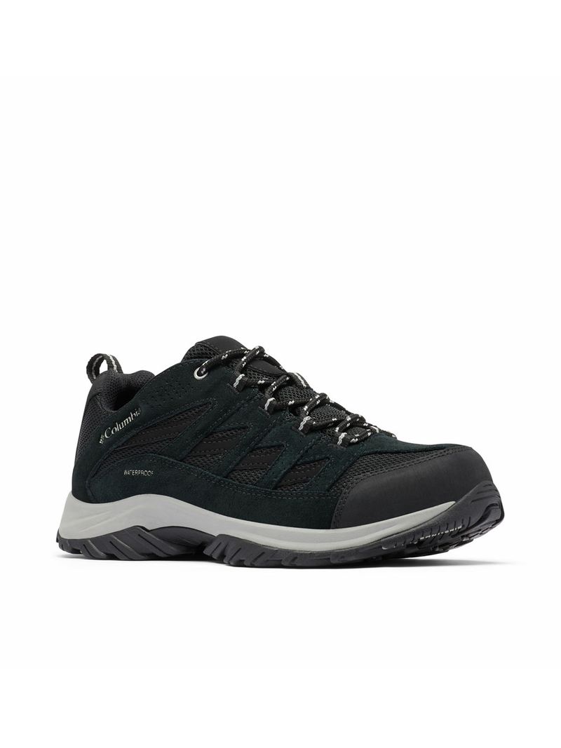Zapatilla Hombre Crestwood Waterproof Negro Columbia