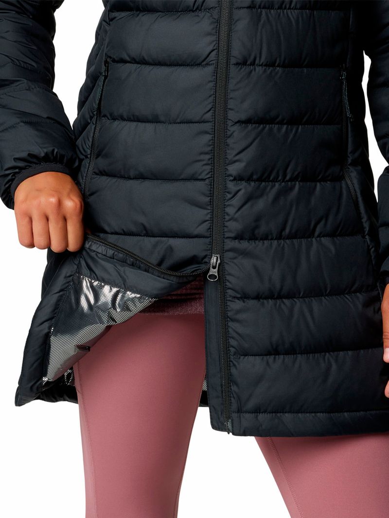 Parka-Mujer-Powder-Lite-II-Mid-Negro-Columbia