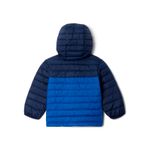 Parka-Niño-Powder-Lite-Hooded-Azul-Columbia