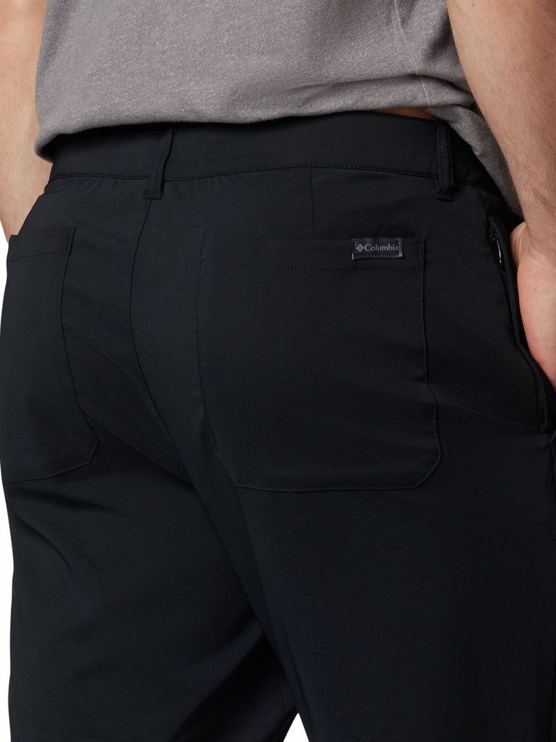 Pantalón Hombre Sage Peak Chino Negro Columbia