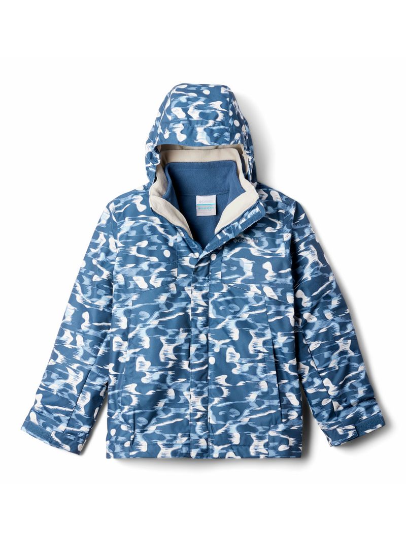 Parka-Niño-Bugaboo-Interchange-Azul-Columbia