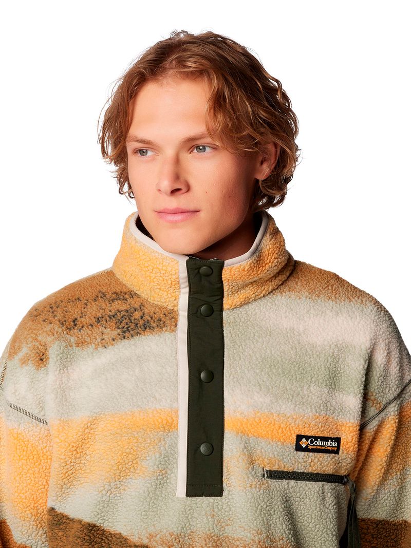 Polar Hombre Helvetia Snap Fleece Verde Columbia