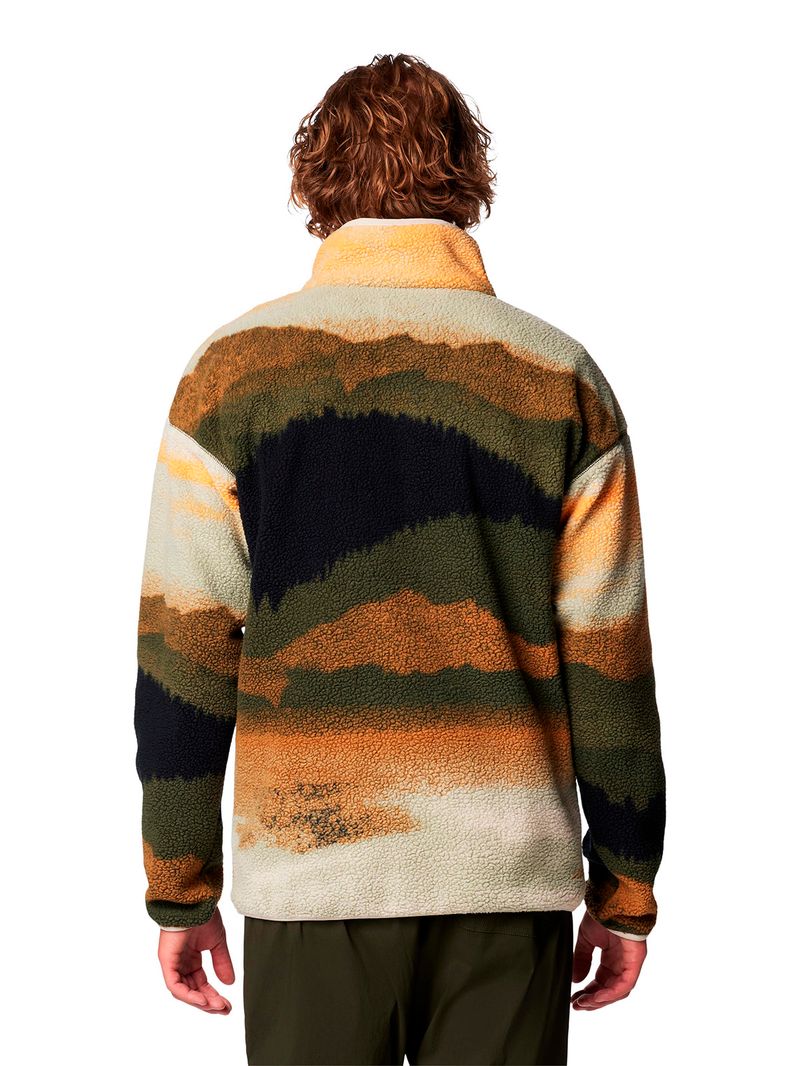 Polar-Hombre-Helvetia-Snap-Fleece-Verde-Columbia