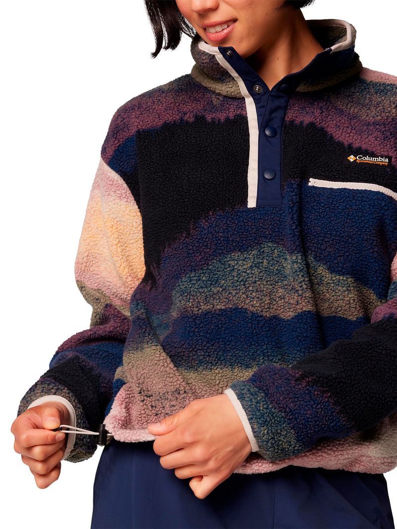 Polar-Mujer-Helvetia-Snap-Fleece-Azul-Columbia