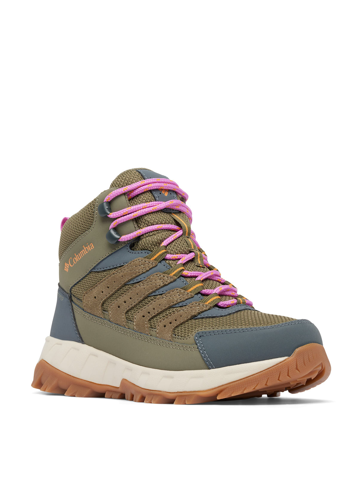 Botín Mujer Strata Trail Mid Waterproof Gris Columbia