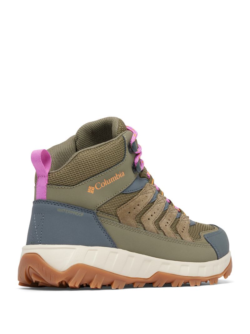 Botín Mujer Strata Trail Mid Waterproof Gris Columbia