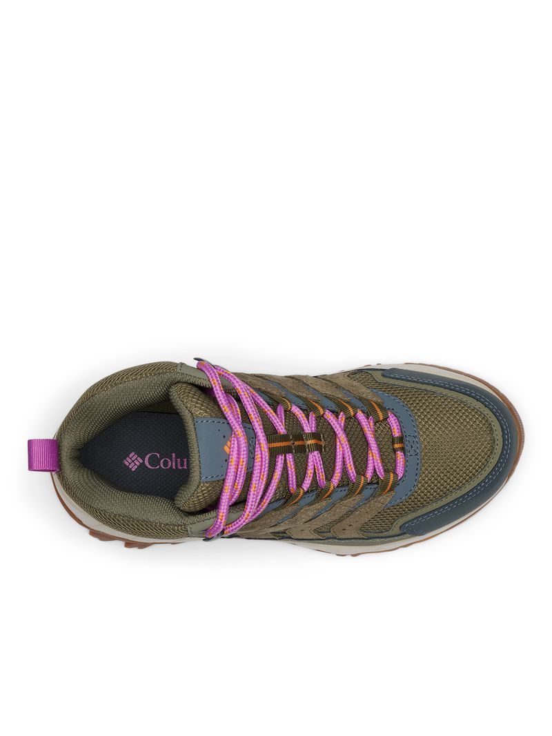 Botín Mujer Strata Trail Mid Waterproof Gris Columbia