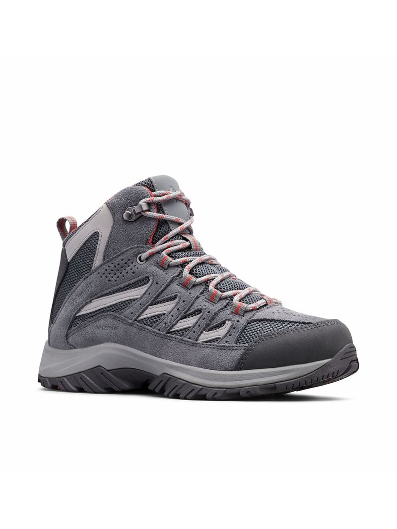 Botín Mujer Crestwood Mid Waterproof Gris Columbia