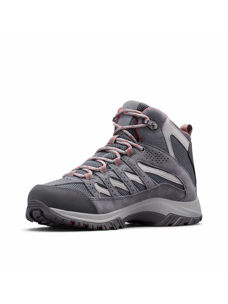 Botín Mujer Crestwood Mid Waterproof Gris Columbia