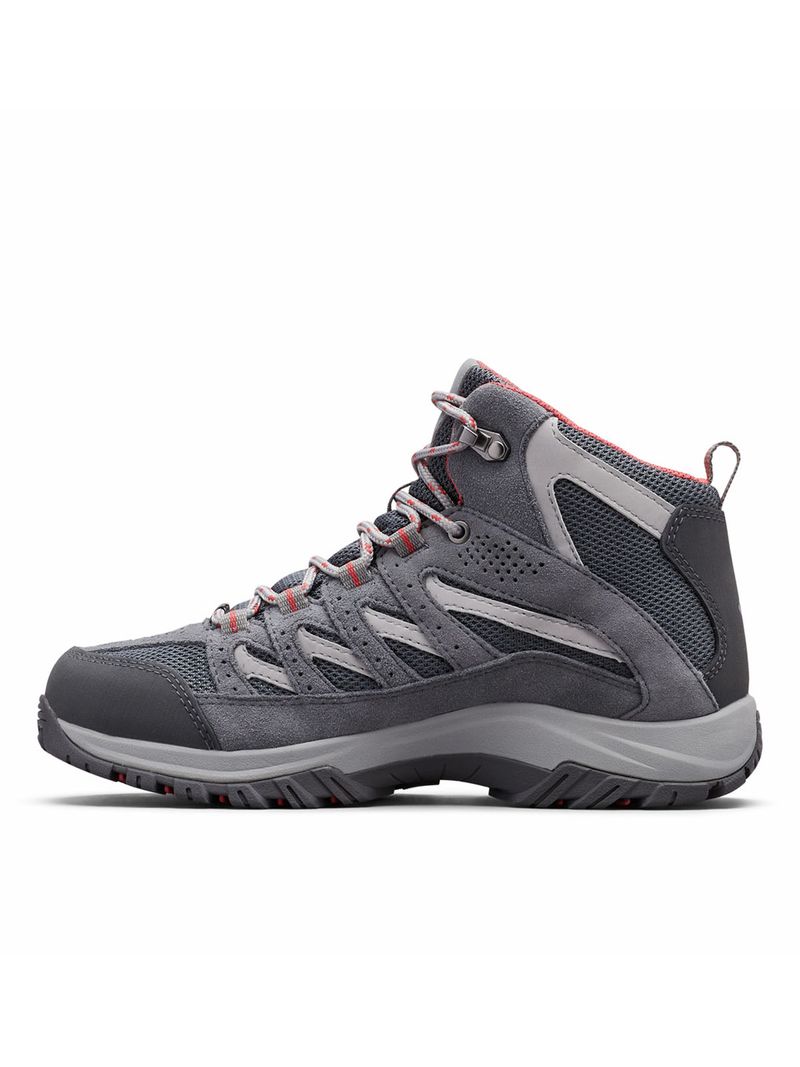Botín Mujer Crestwood Mid Waterproof Gris Columbia