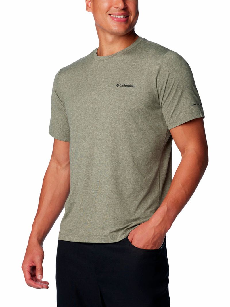 Polera-Manga-Corta-Hombre-Tech-Trail-Crew-Neck-Verde-Columbia