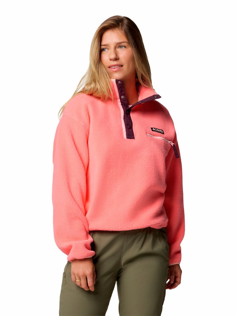 Polar-Mujer-Helvetia-Snap-Fleece-Rosado-Columbia