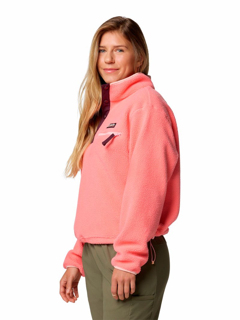 Polar-Mujer-Helvetia-Snap-Fleece-Rosado-Columbia