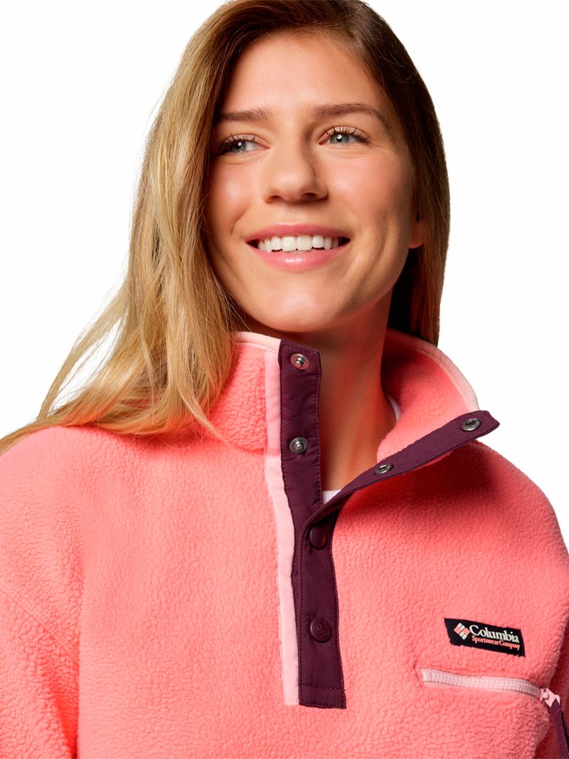 Polar-Mujer-Helvetia-Snap-Fleece-Rosado-Columbia