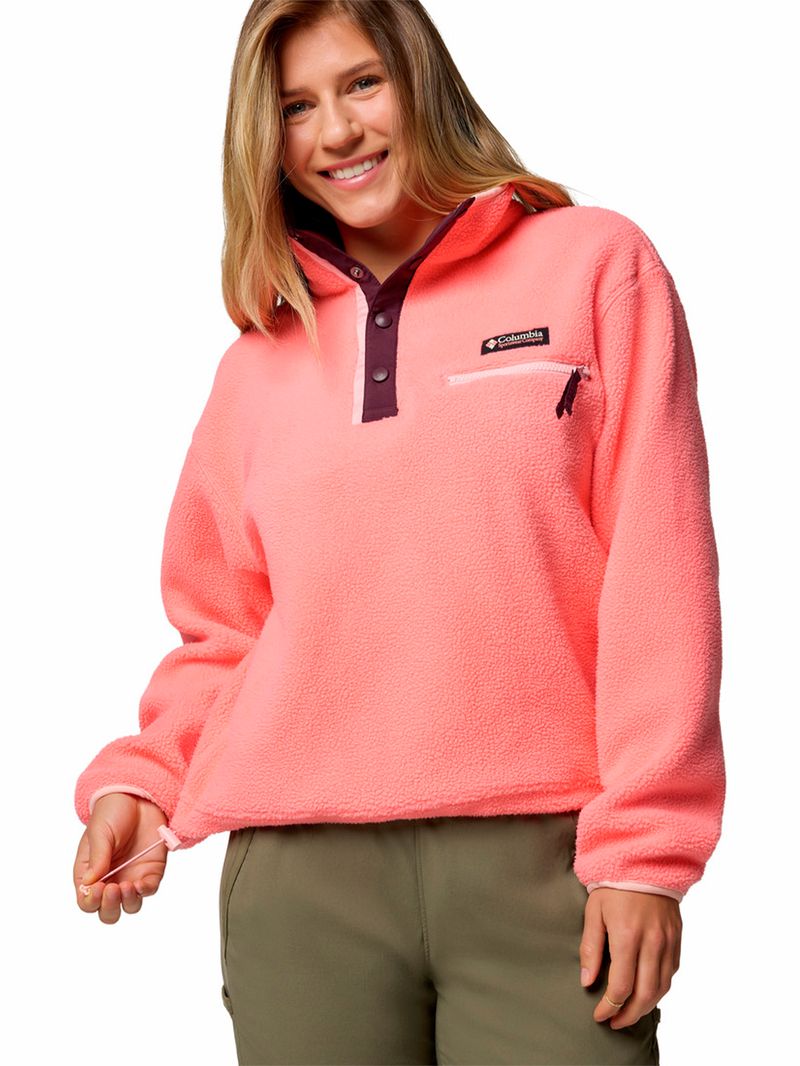 Polar-Mujer-Helvetia-Snap-Fleece-Rosado-Columbia