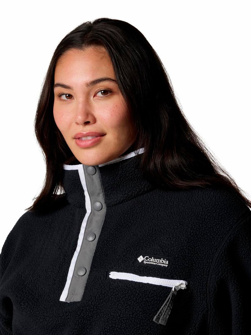 Polar-Mujer-Helvetia-Snap-Fleece-Negro-Columbia