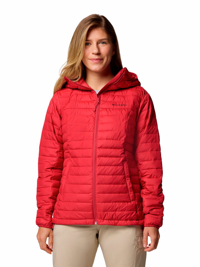 Parka-Mujer-Silver-Falls-II-Hoodie-Rojo-Columbia