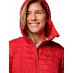 Parka-Mujer-Silver-Falls-II-Hoodie-Rojo-Columbia