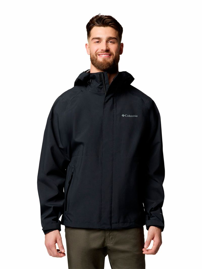 Cortaviento-Impermeable-Hombre-Earth-Explorer-II-Negro-Columbia