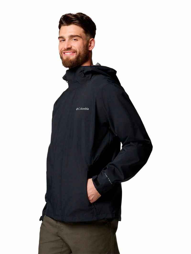 Cortaviento-Impermeable-Hombre-Earth-Explorer-II-Negro-Columbia