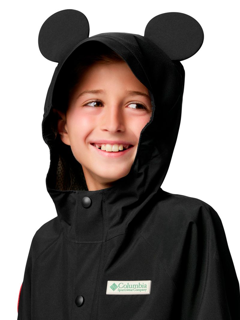 Parka Niños Ycsc X Disney Mickey Negro Columbia
