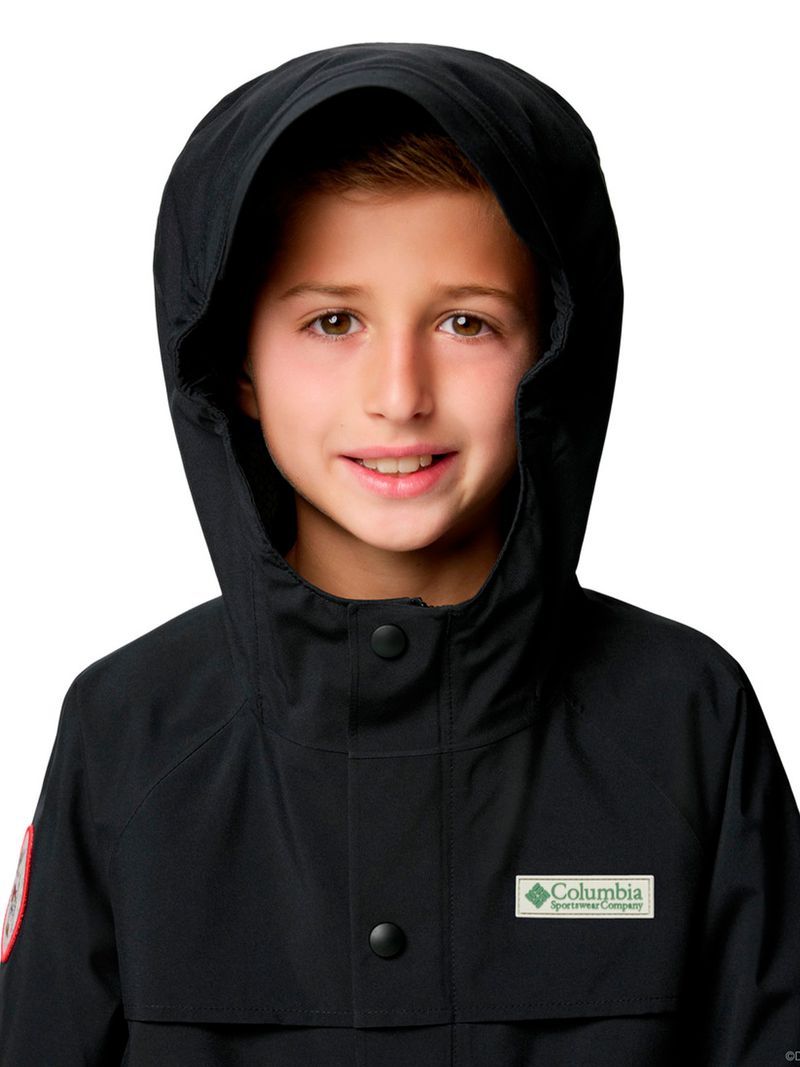 Parka Niños Ycsc X Disney Mickey Negro Columbia