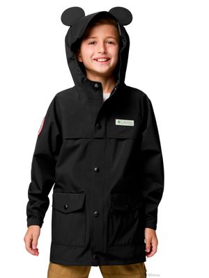 Parka Niños Ycsc X Disney Mickey Negro Columbia