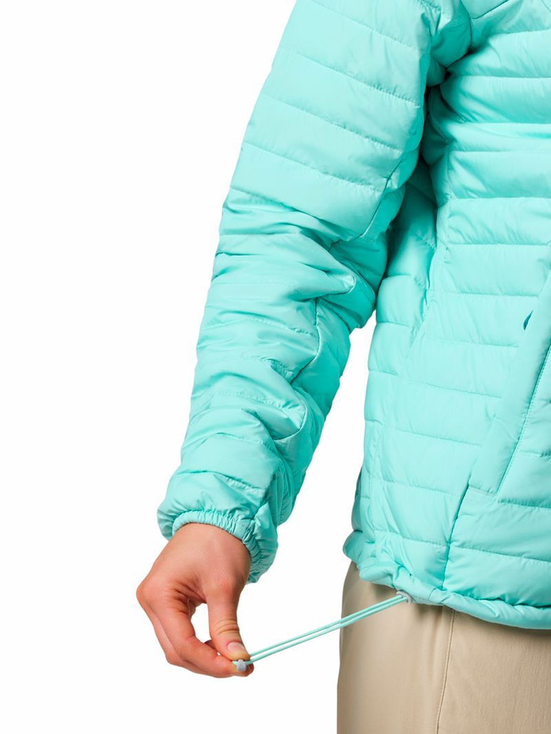 Parka-Mujer-Silver-Falls-II-Hoodie-Verde-Columbia