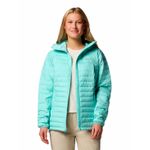 Parka-Mujer-Silver-Falls-II-Hoodie-Verde-Columbia