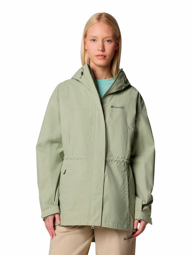 Cortaviento Mujer Hikebound II Long Beige Columbia
