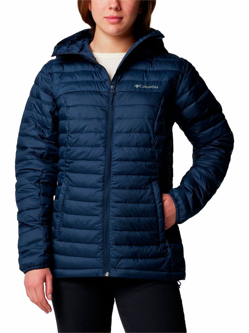 Parka-Mujer-Silver-Falls-II-Hoodie-Azul-Columbia