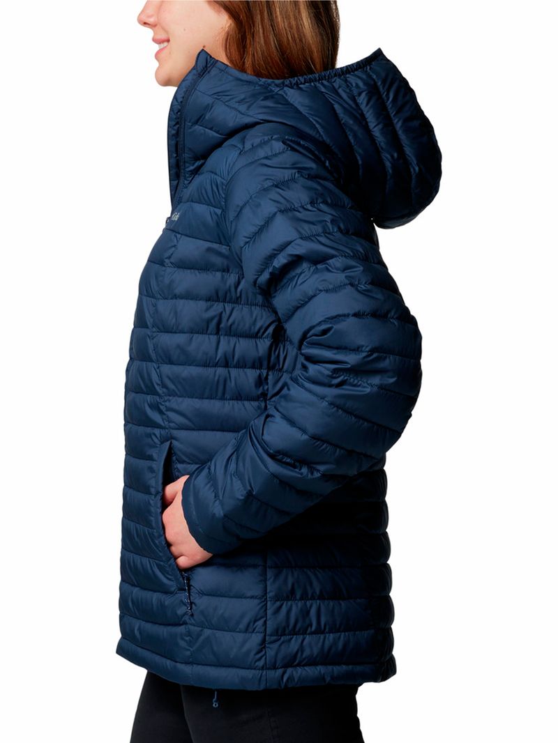 Parka-Mujer-Silver-Falls-II-Hoodie-Azul-Columbia