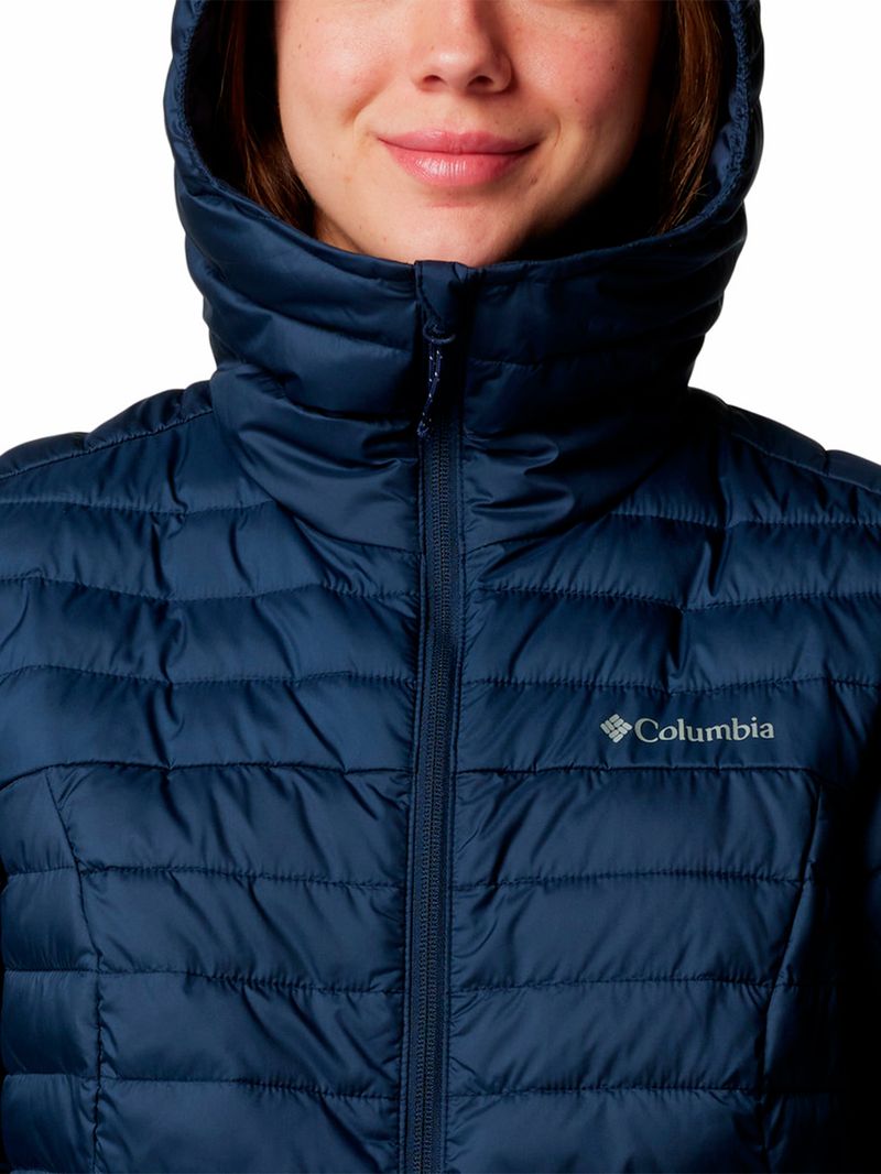 Parka-Mujer-Silver-Falls-II-Hoodie-Azul-Columbia